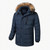 Winter Jacket Men Casual Fur Collar Warm Men Parka Coat Large Size Clothing Long Men Jacket