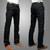 Men Pants Casual Solid Color Business Pockets Regular Cotton Long Straight Pants Slim Button Trousers