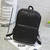 Men Backpack Leather School Backpack Bag Waterproof Travel Bag Rucksack Casual Leather Book Bag For Male