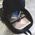 Men Backpack Leather School Backpack Bag Waterproof Travel Bag Rucksack Casual Leather Book Bag For Male