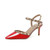 Women Stiletto Heel Summer New Pointed Patent Leather Outdoor All-Matching Sandals for Women