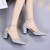 Summer Women Shoes Dress Shoes mid Heel Square head Shoes Wedding party Sandals Casual Shoes women