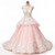 New Pink Pearls Diamond Tulle Wedding Dresses Luxury Sleeveless Bridal Dress