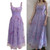 Elegant Sweet Girl Moon Star Sequined Embroidery Luxury Purple Party Night Dresses Strap Ball Gown Midi