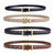 Ladies Belt Jeans Dress Simple Designer Belt Women Decoration Versatile Thin Black Belt 105CM
