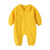 0-2 years old spring and autumn boy clothes romper casual lapel long-sleeved romper baby girl pocket go out clothes romper