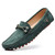 Loafers Men New Design Suede Loafers Genuine Leather Slip on Moccasins Men Comfy Green Driving Loafers for Men