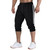 New Men Jogger Casual Slim Harem Shorts Soft 3/4 Trousers New Brand Men Sweatpants Summer Comfy Male Shorts