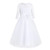 Kids Children Flower Girls Lace Mesh Half Sleeves Dress for Princess Pageant Wedding Bridesmaid Birthday Formal Party