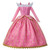 Girls Deluxe Sleeping Beauty Princess Costume Long Sleeve Pageant Party Gown Children Fancy Dress Up Frocks