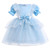 Summer Children New Children Skirt Puff Sleeves Sweet And Cute Wedding Flower Girl Princess Mesh Tutu Skirt