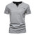 Summer Tops Tee Quality Cotton T Shirt Men Solid Color Design V-neck  Casual Classic Men Clothing  T-shirt
