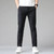 Summer Pants Mens Stretch Casual Slim Fit Elastic Waist Jogger Business Classic Trousers Male Black Gray Blue 28-38