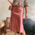 Solid Satin Midi Split Button Skirt Women Summer Pink Elegant Vintage Zipper Higt Waist Simple Casual A Line Long Skirts