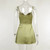 Green Mini Dress Sexy Satin Slip Summer Dress Beach Outfits for Women Sleeveless Purple Slim Club Party Dresses