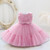 Summer Puffy 1 Year Birthday Dress For Baby Girl Clothes Baptism Lace Princess Dress Girls Dresses Flower Party Gown 0-5Y