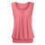 Solid Pleated Blouse Shirt Casual Sexy O-Neck Tops Tee Casual Summer Ladies Female Women Short Sleeve Blusas Pullovers