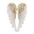baby Classic Rhinestone Angel Wings Brooch Pins Sparkling Jewelry Gift Feather Designer Brooches