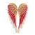 baby Classic Rhinestone Angel Wings Brooch Pins Sparkling Jewelry Gift Feather Designer Brooches