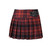 Plaid Sexy Skirt Women Punk Grunge Elegant Pleated Skirt Aesthetic E Girl Summer Red Skirts