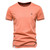 Solid Pure Cotton Men T-shirt O-neck Short Sleeve Slim Fit Casual Sport T Shirts for Men Summer Men