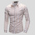 Men Plaid stripe Cotton Dress Shirts Male High Quality Long Sleeve Slim Fit Business Casual Shirt