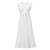 V Neck Pleated Korean Chiffon White Long Summer Dress Women Lace Up Holiday Sexy Elegant Beach Maxi Dresses Female