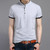 New Summer Men Mandarin Collar T-Shirt Basic Tshirt Male Short Sleeve Shirt New Tops Tees Cotton T Shirt