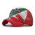 Summer 5 Panel Trucker Hats Red Green Matching Baseball Caps For Men Women 3D Letter Embroidery Outdoor Sports Mesh Cap