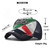 Summer 5 Panel Trucker Hats Red Green Matching Baseball Caps For Men Women 3D Letter Embroidery Outdoor Sports Mesh Cap