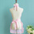 Woman Kitchen Apron Waterproof Cotton Pink Aprons For Sellers Waiters cuisine novel kitchen accessories