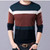 Mens Sweaters Casual Autumn Winter Men Sweater O-Neck Striped Slim Fit Knitwear Pullovers Pullover Men Pull Homme