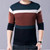 Mens Sweaters Casual Autumn Winter Men Sweater O-Neck Striped Slim Fit Knitwear Pullovers Pullover Men Pull Homme