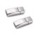 Magnetic Clasps Stainless Steel Connectors For DIY Leather Bracelet Jewelry Making Components Findings 32.5x13.3mm
