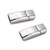 Magnetic Clasps Stainless Steel Connectors For DIY Leather Bracelet Jewelry Making Components Findings 32.5x13.3mm
