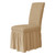 Chair Cover Seersucker Skirt  for Dining Room Spandex Elastic 3D Chair Covers