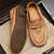 New Mens Comfortable Slip On Loafers Cowhide Genuine Leather Moccasin Soft Flats Business Man Work Driving Shoes