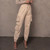 High Waist Pocket Drawstring Sweatpants For Women Fashion Solid Slim Overalls Femme Casual Fitness Trousers New