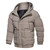 New Winter Jacket Parkas Men Solid Hooded Zipper Thicken Warm Coats Men Waterproof Parkas Jackets And Coats