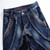 Men Motor Jeans Distressed Tassels Patchwork Jeans Punk Brand Pencil Jeans for Male
