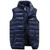 Winter Men Sleeveless Jacket Big Sizes Black Vest Autumn Casual Warm Thick Coats Male Cotton-Padded Men Waistcoat Vest