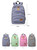 school backpack for girls blue and white striped book bag female travel backpack canvas schoolbag girl satchel