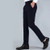 Comfortable Solid Color Casual Business Formal Gray Black Men Suit Pants Performance