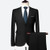 Mens High-end Brand Casual Business Suit Solid Color Formal Groom Wedding Dress Suit 2 Sets Large Size