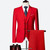( Jacket + Vest + Pants ) Boutique Brand Groom Wedding Dress Stage Solid Color Mens Formal Suit Male Slim Business Suits