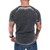 Men T shirt Casual Wrinkle Pure Color Men T-shirt for Male Casual Short-sleeved Man T-shirts Tops Tees