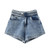 Summer High Waist Denim Shorts Women Slim Fit Casual Streetwear Pink Jean Shorts