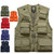Oversized Photographic Vest Men Sleeveless Jacket Women Pockets Casual Vest High Quality Fishing Tooling Vest