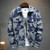 Spring and Autumn Trendy Panda Print Men Denim Jacket Loose Jacket