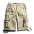 Men Summer New Cotton Solid Military Cargo Shorts Men Casual Loose Short Safari Style Knee Length Shorts Men Plus-1